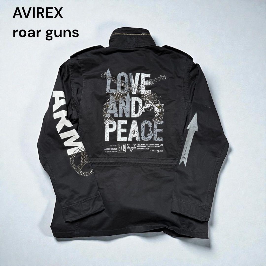 【別注】AVIREX × roarguns / M-65 Lサイズ