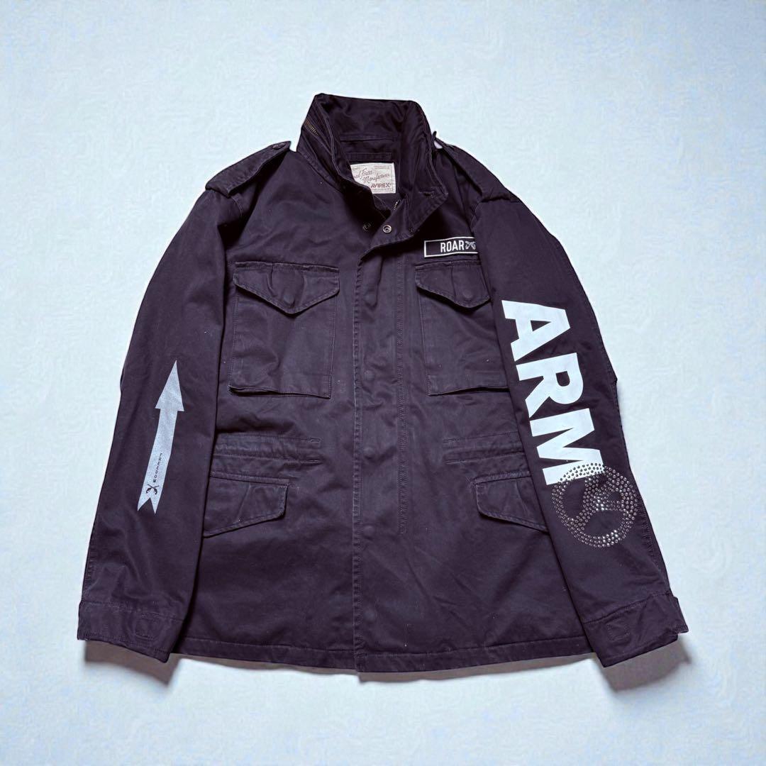 【別注】AVIREX × roarguns / M-65 Lサイズ