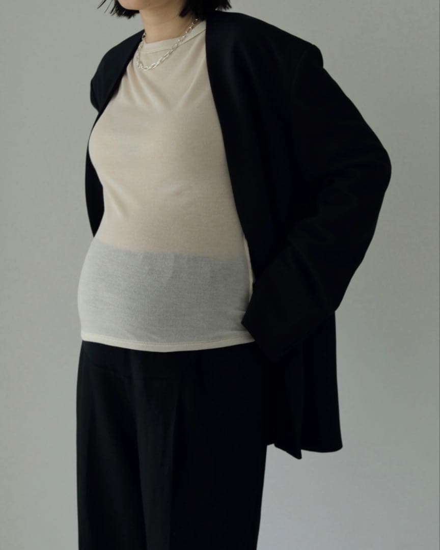 Reha. ／ Tuck Wide Pants