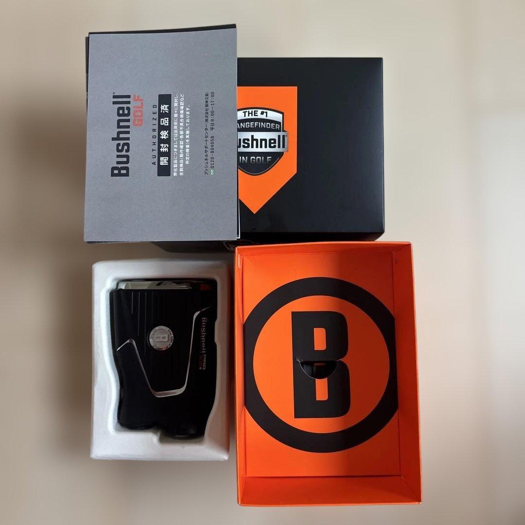 Bushnell Pro X3+ ゴルフ用距離計 箱付き