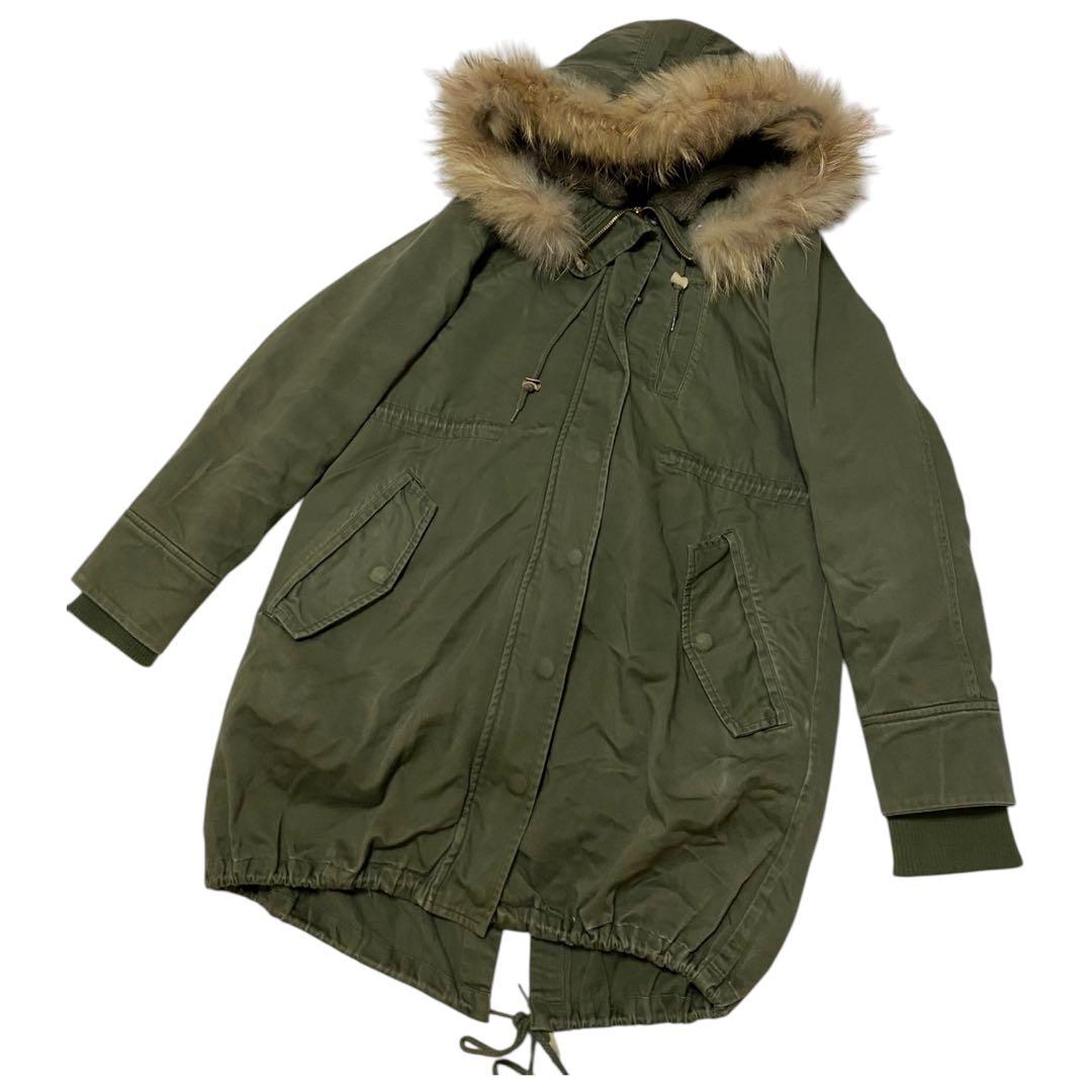 Y2K モッズコート ファー 平成ギャル archive ミリタリー お兄系