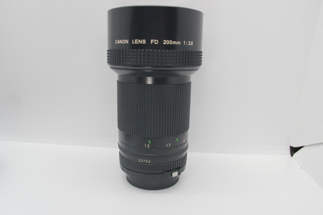 （美品）Canon New FD 200mm f2.8