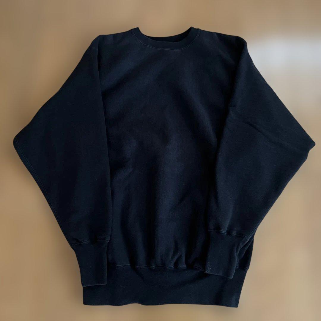 champion リバースウィーブ 目無し ブラック　アメリカ製 XXL 90s