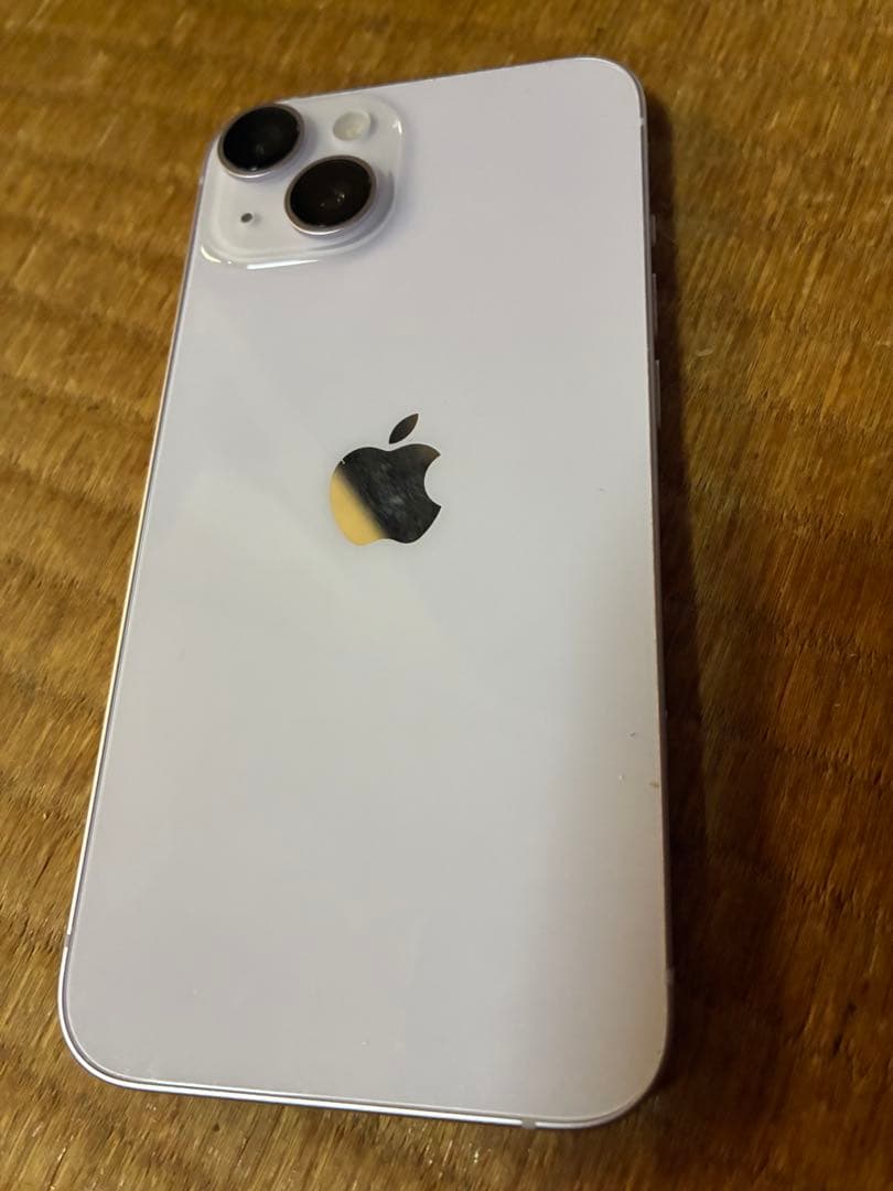 iPhone14パ–プル128ギガバッテリー94％修理交換なしおまけ多数　美品