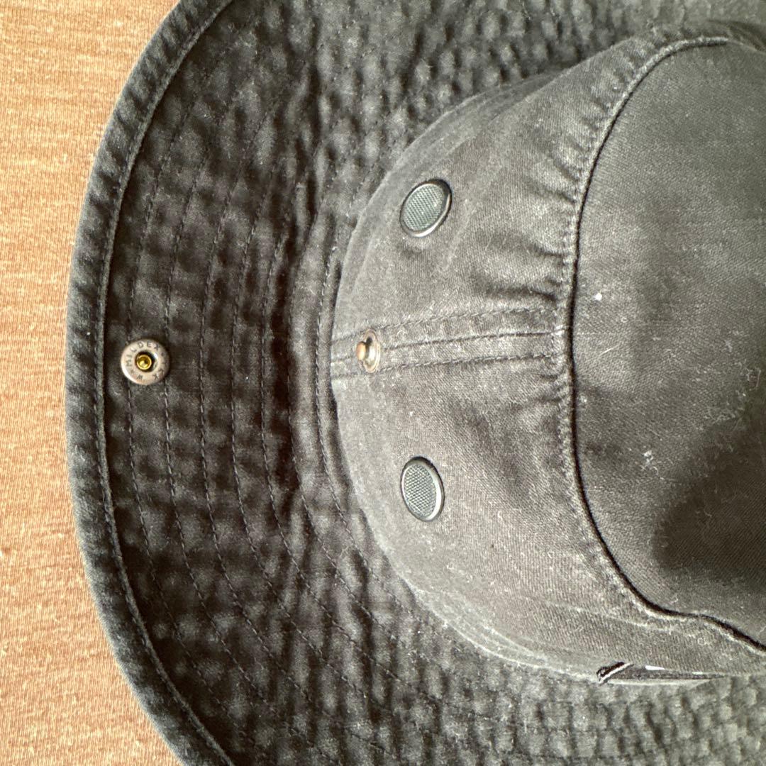 supreme ハット　ブラック