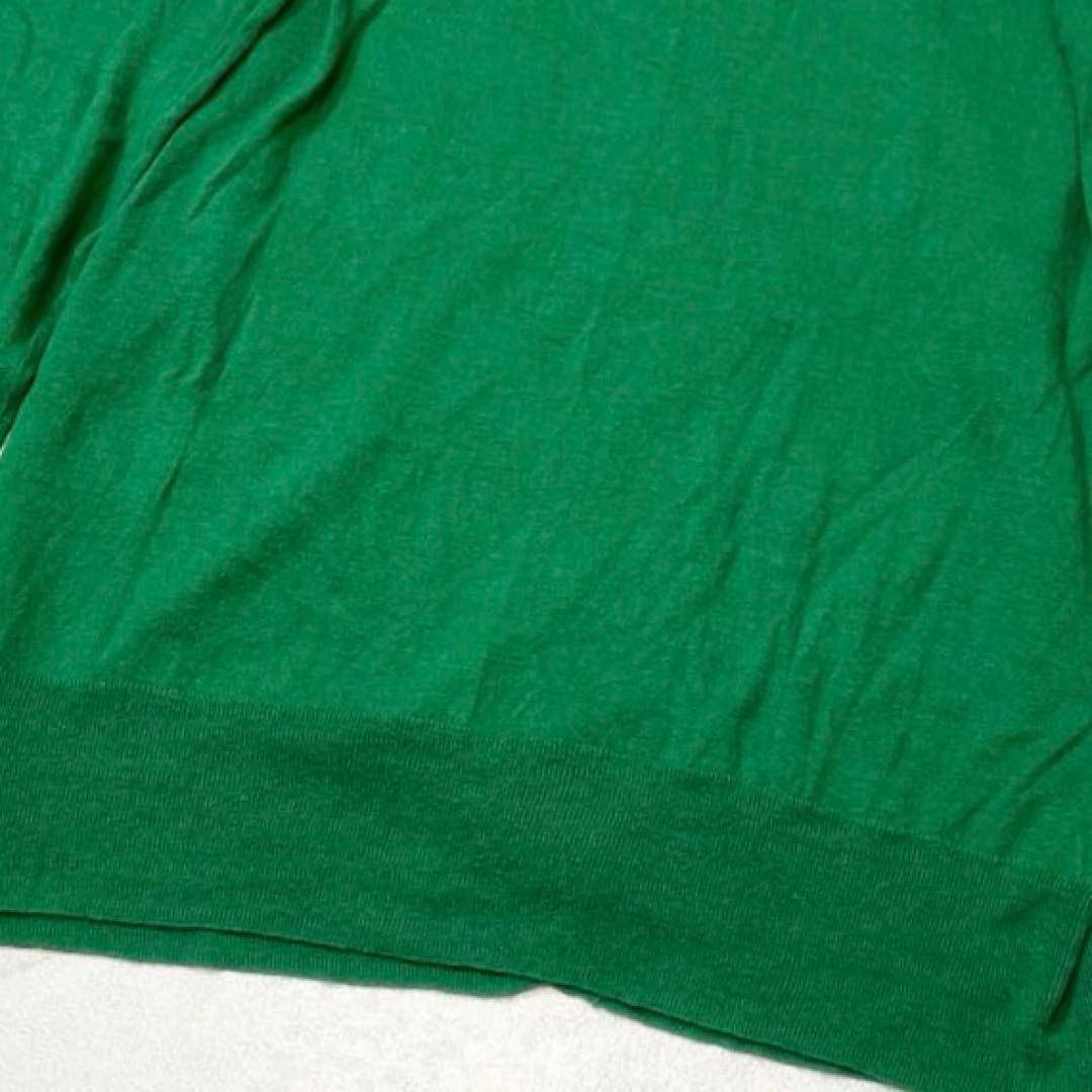 ヴィヴィアンウエストウッド レッドレーベル カーディガン コットンリネン 緑