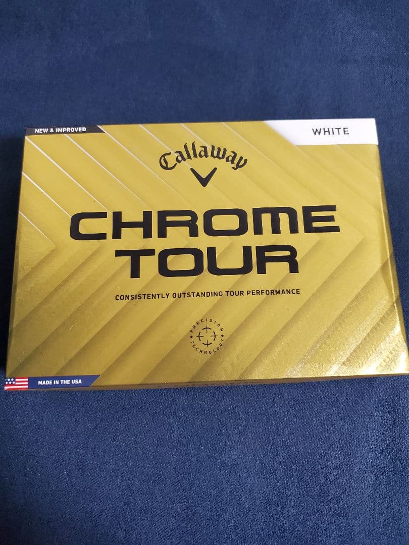 【新品】キャロウェイ ゴルフボール　CHROME TOUR 5ダース