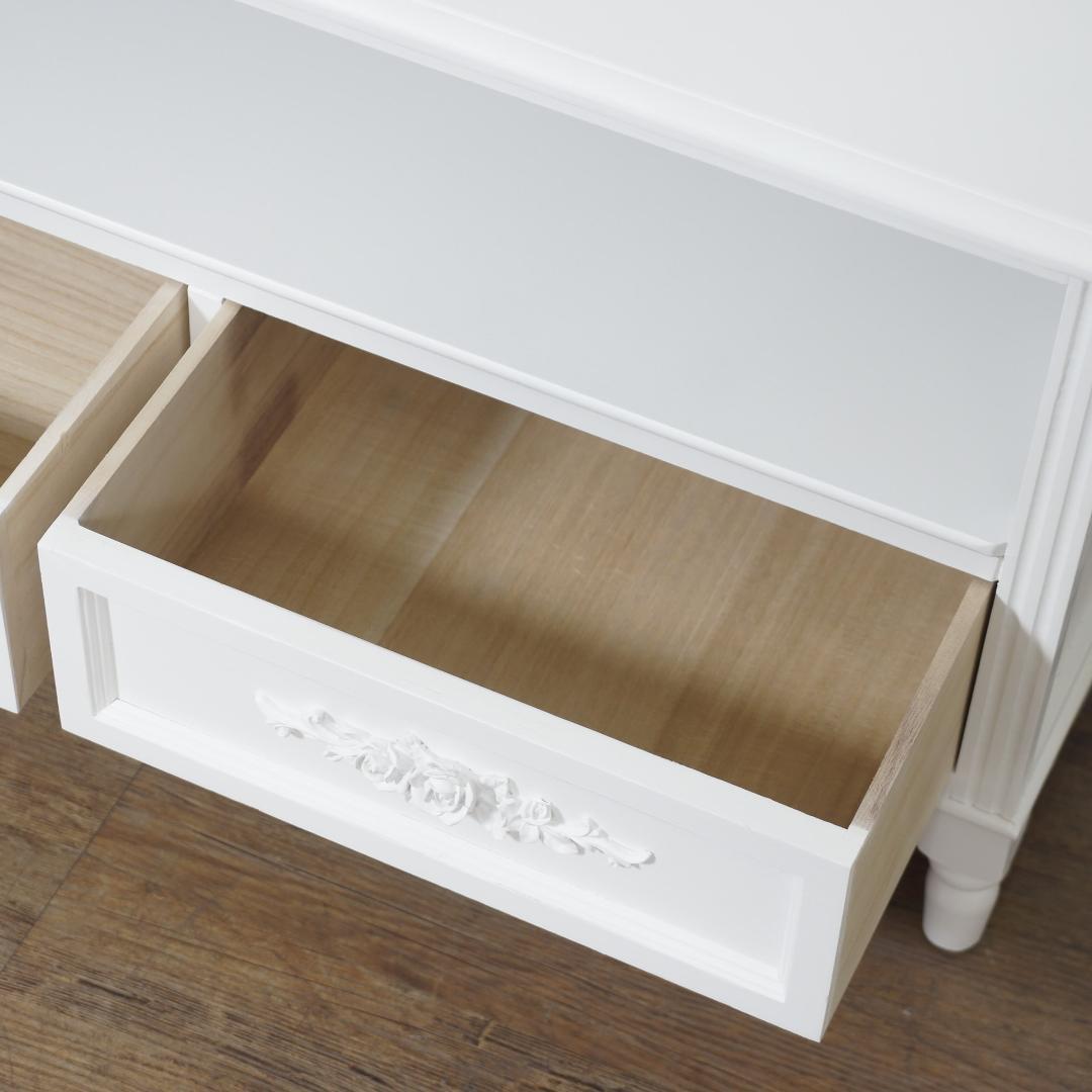 決算セール【新品】アンティーク風 テレビボード　フレンチテイスト