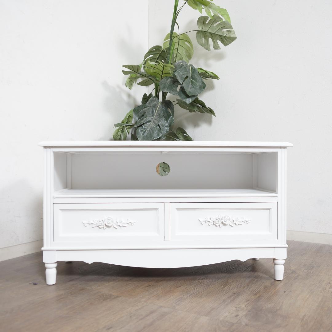 決算セール【新品】アンティーク風 テレビボード　フレンチテイスト