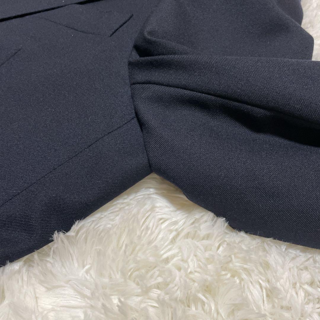 極美品✨ Burberry バーバリー 紺ブレ タスマニアウール 金ボタン L