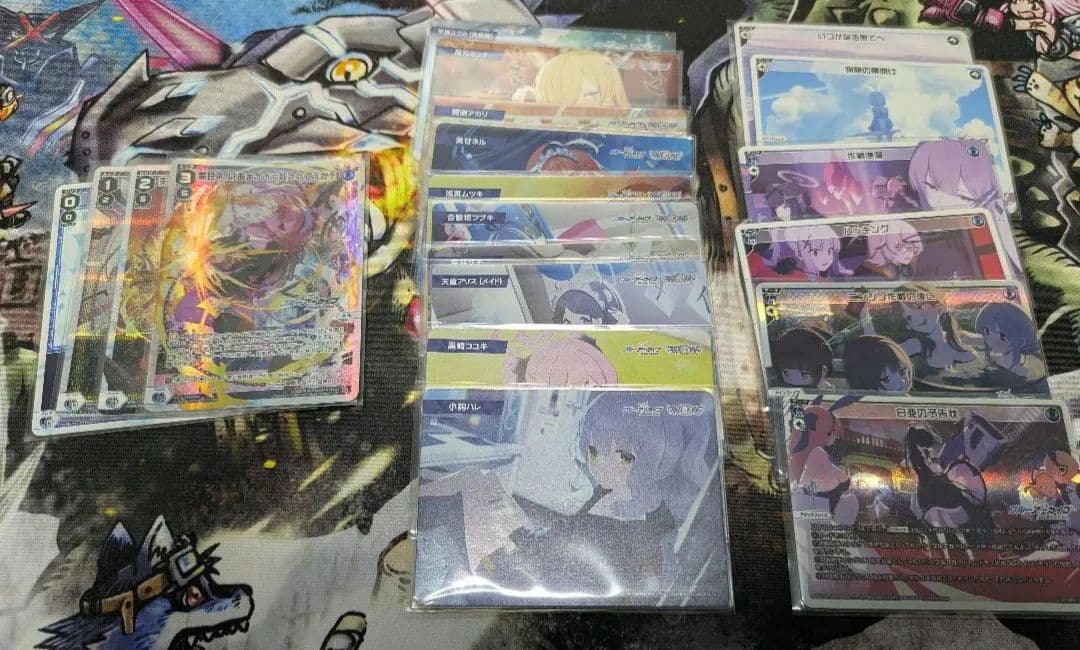 ウィクロス　wixoss　ブルーアーカイブ　美甘ネル　デッキ