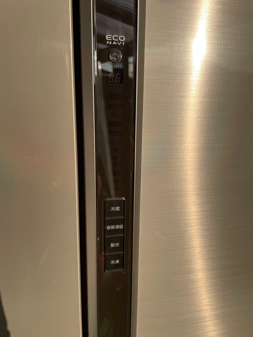964パナソニック 550L 6ドア冷蔵庫 観音開き エコナビ搭載 高性能 国産