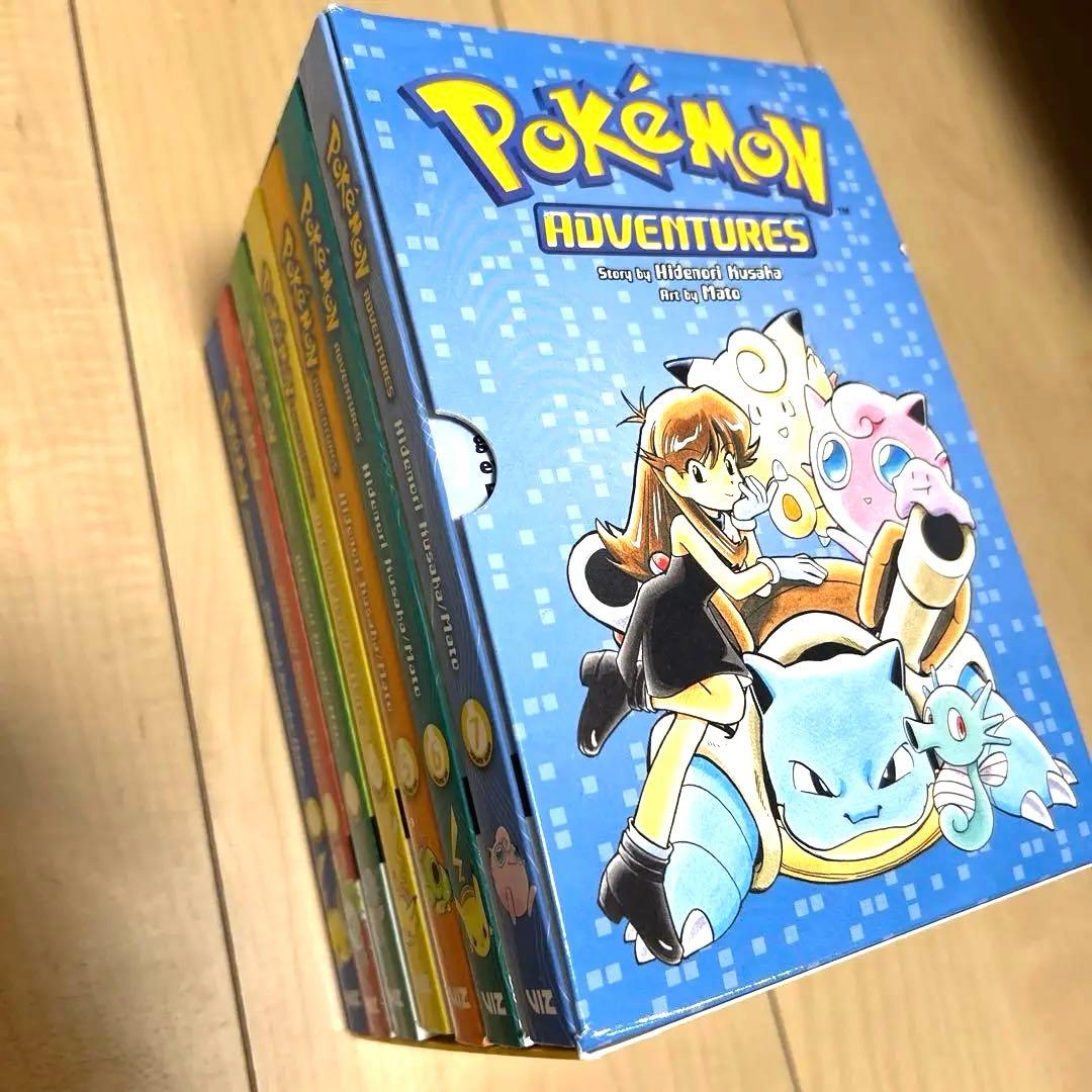 Pokemon adventures 英語コミック7冊セット
