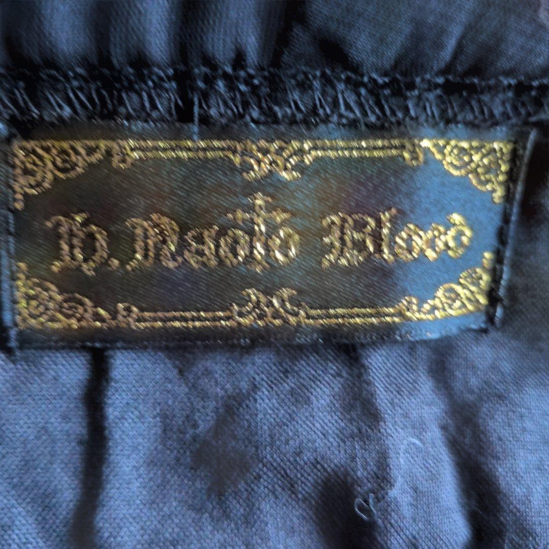 アシンメトリック黒シフォンミニスカート