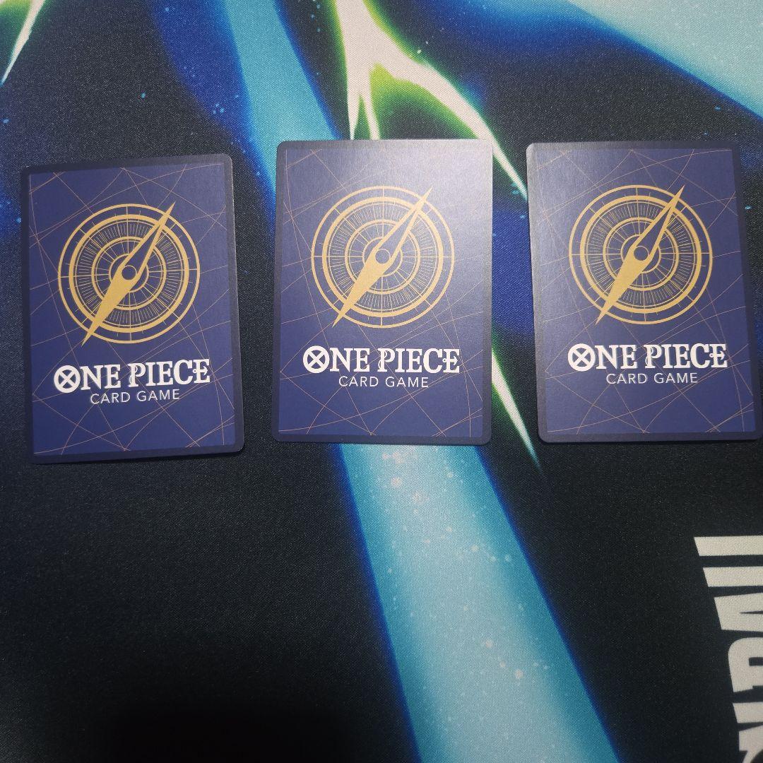 ワンピースカード　ナミ R パラレル OP01-016 ロマンスドーン　３枚