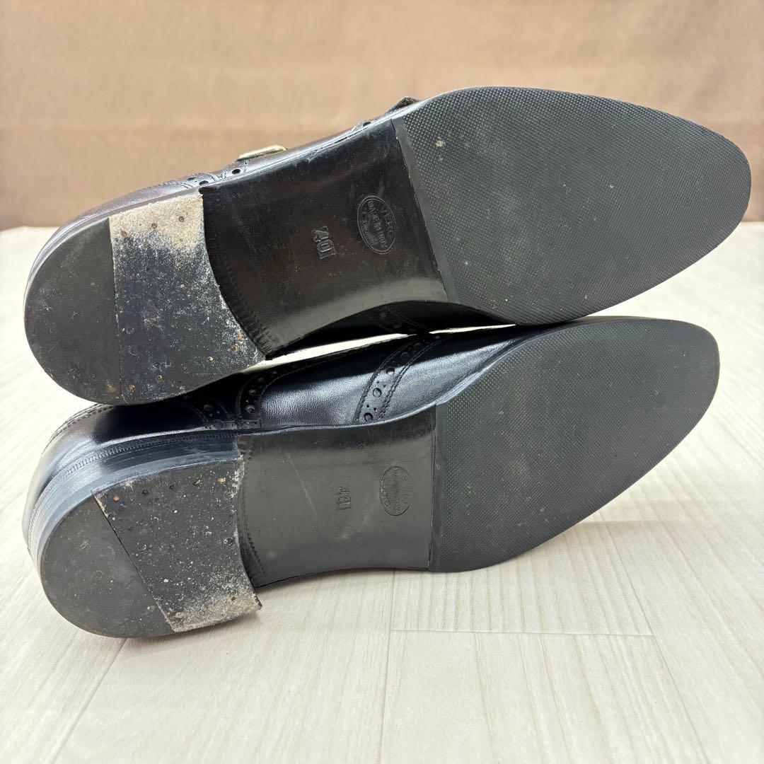 ☆ ディコレッティ メダリオン タブルモンク ドレス シューズ 40