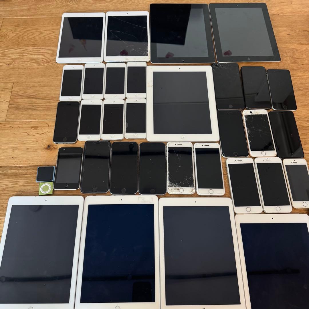 A*P様 まとめ売り32台iPhone / iPad / iPod 本体 ジャン