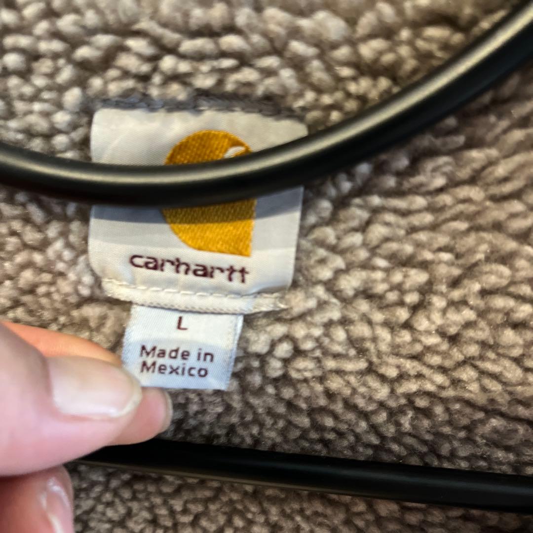 Carhartt フリース裏地付きベスト Lサイズ