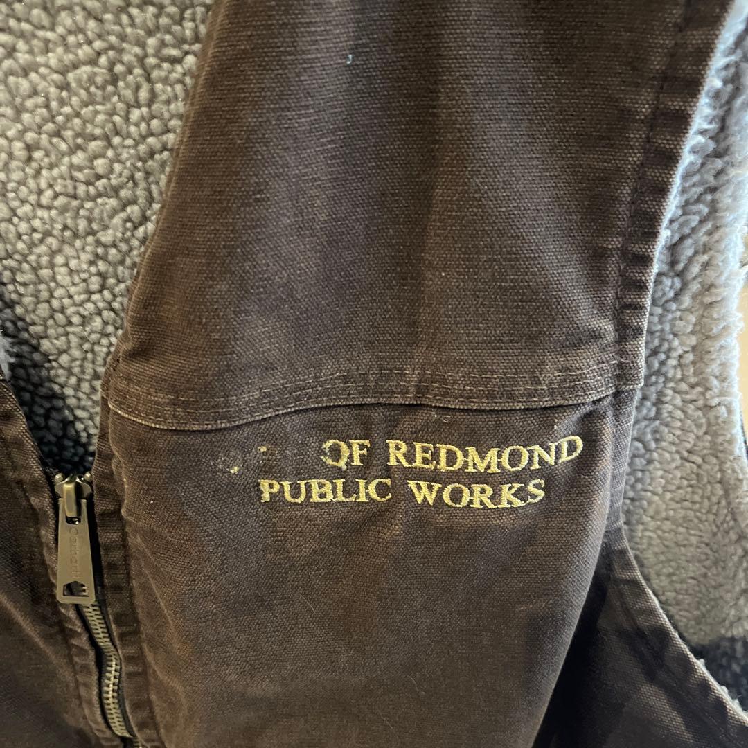 Carhartt フリース裏地付きベスト Lサイズ