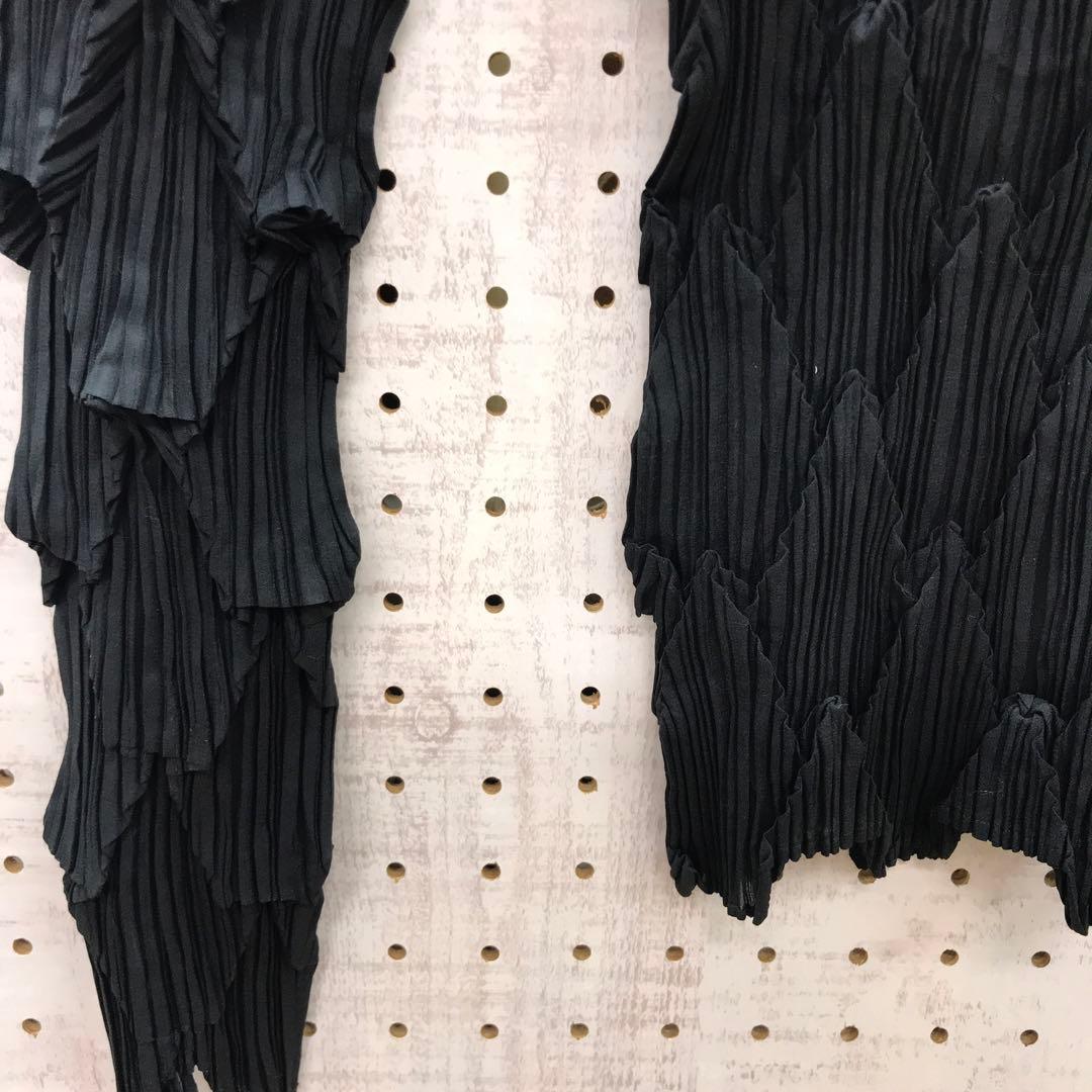 ドメスティック アーカイブ ISSEY MIYAKE デザインプリーツトップス