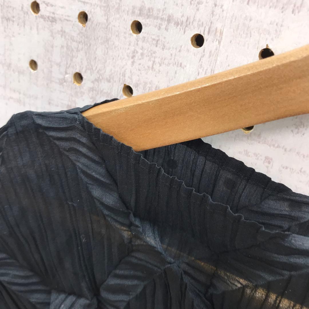 ドメスティック アーカイブ ISSEY MIYAKE デザインプリーツトップス
