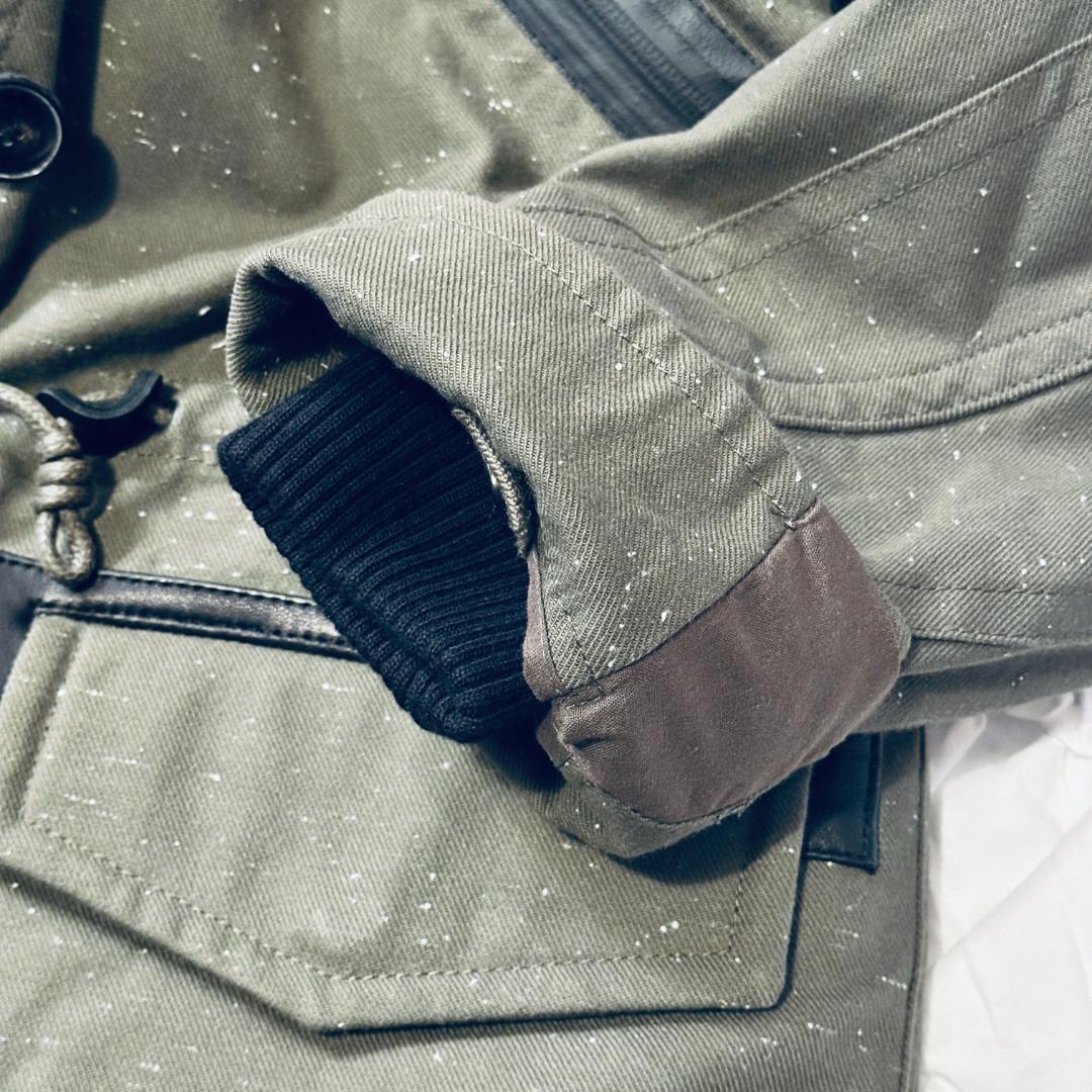 新品タグ付＊定価１４万円 とにかく暖かい♪デンハム モッズパーカー付コート