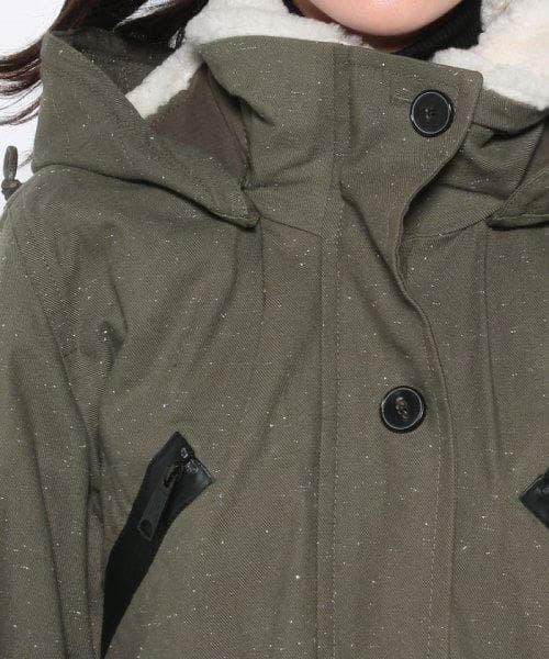 新品タグ付＊定価１４万円 とにかく暖かい♪デンハム モッズパーカー付コート