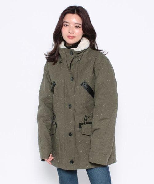 新品タグ付＊定価１４万円 とにかく暖かい♪デンハム モッズパーカー付コート