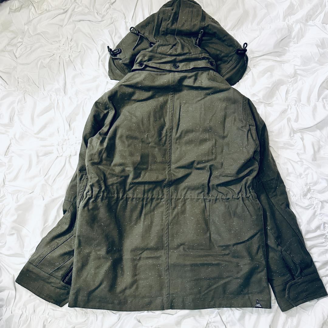 新品タグ付＊定価１４万円 とにかく暖かい♪デンハム モッズパーカー付コート