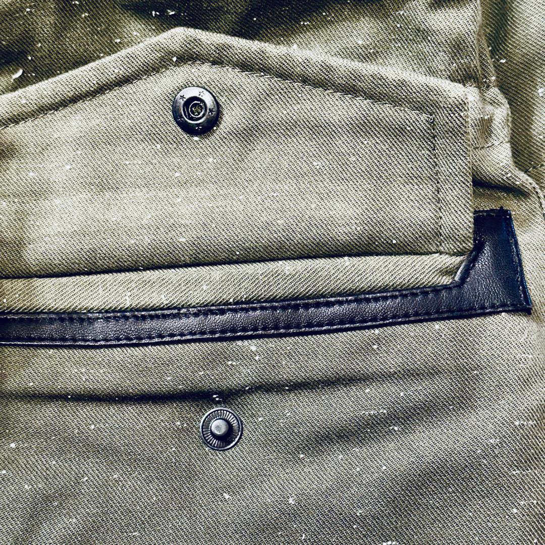 新品タグ付＊定価１４万円 とにかく暖かい♪デンハム モッズパーカー付コート