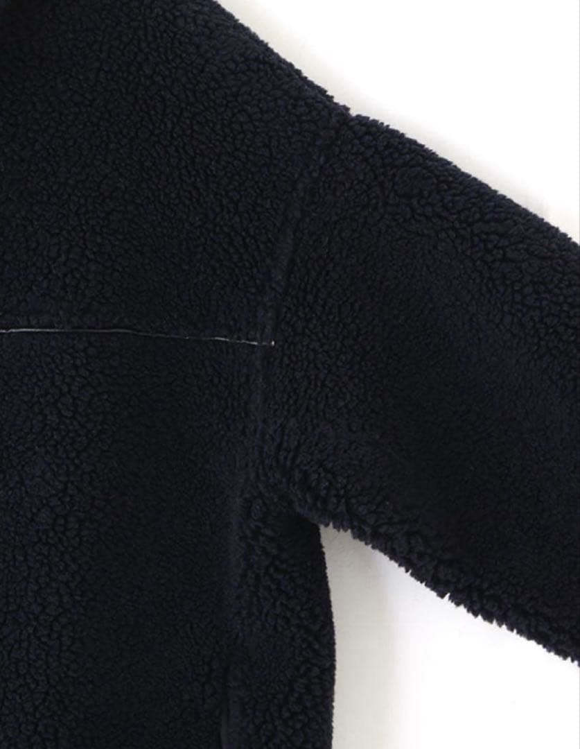 ETRETOKYO エトレトウキョウ　リバーシブルボアブルゾン　ネイビー