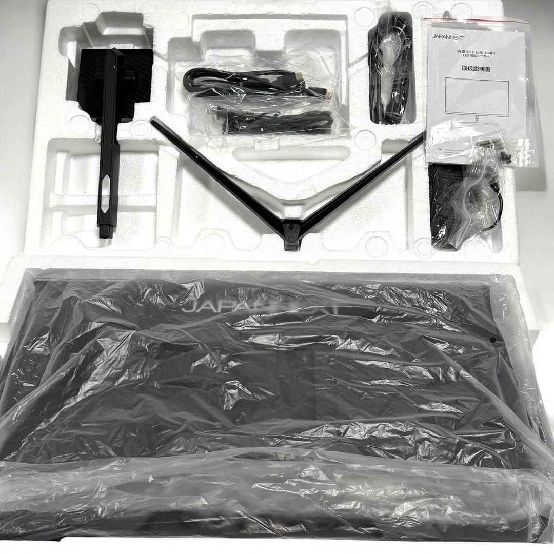 ほぼ未使用 ジャパンネクスト JN-IPS28G144UHDR ゲーミングモニタ