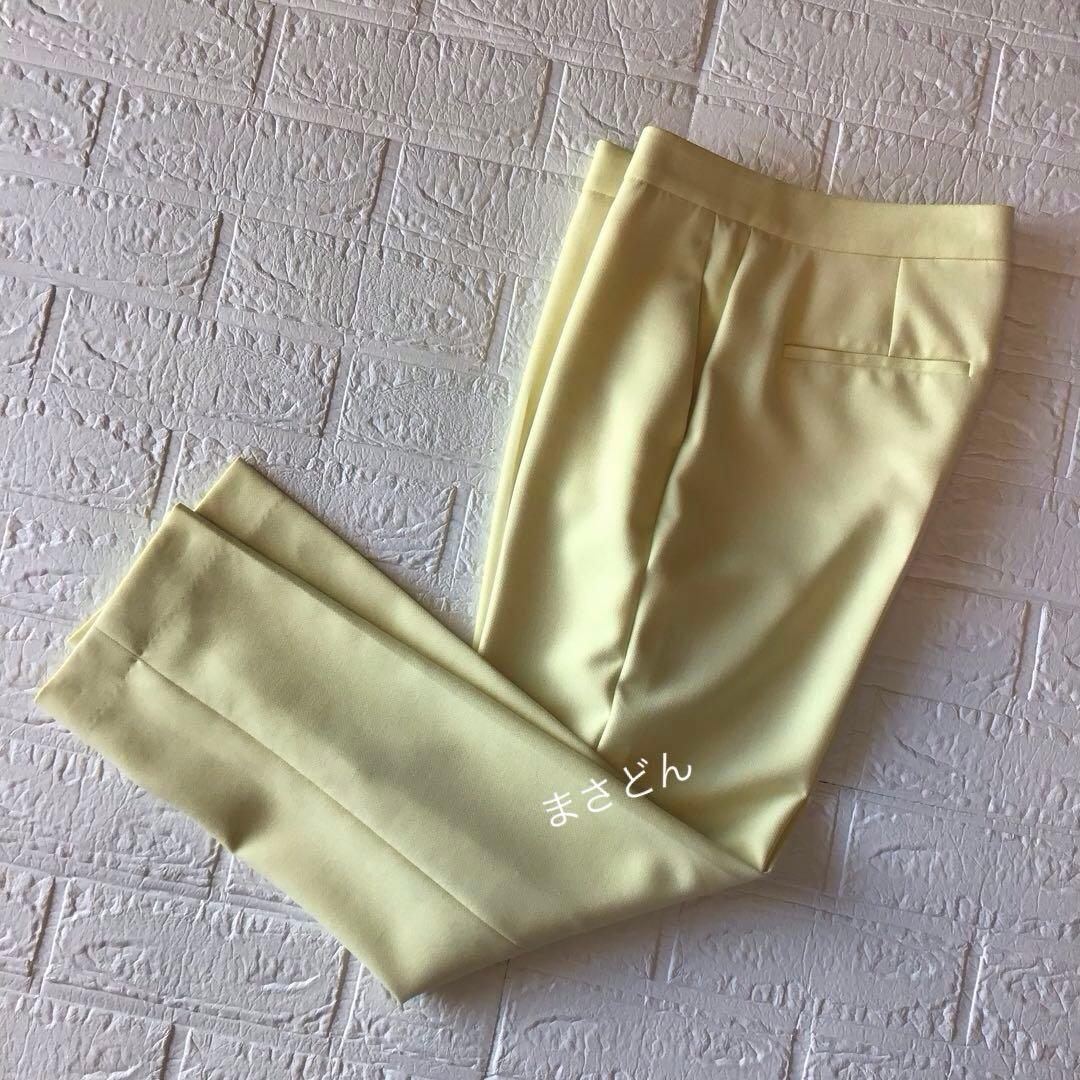 Theory luxe イエロー【極美品・洗える】クロップドパンツ