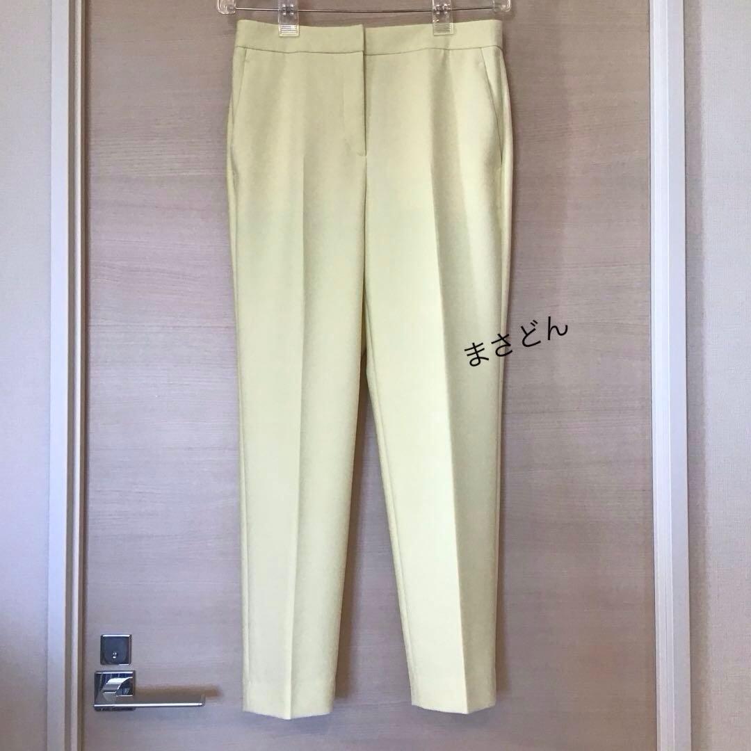 Theory luxe イエロー【極美品・洗える】クロップドパンツ