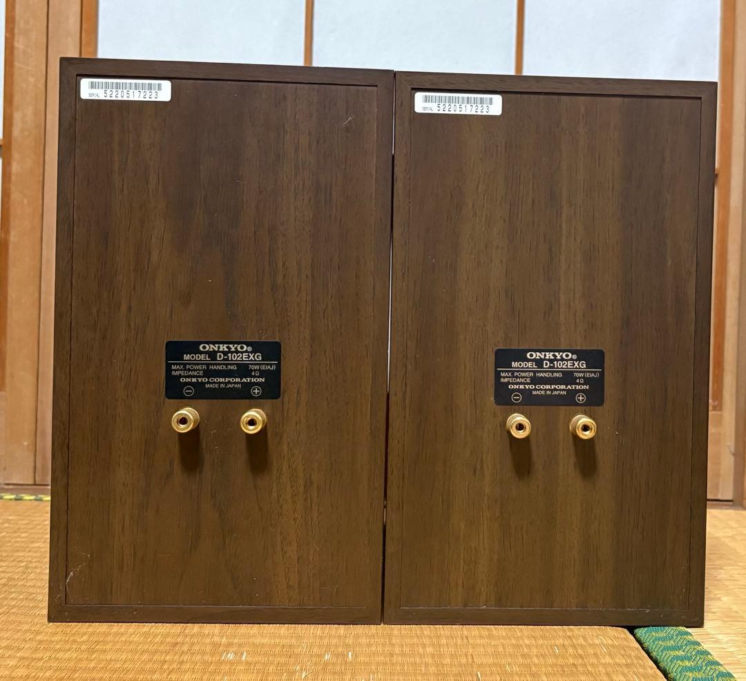 ONKYO オンキョー D-102EXG スピーカー 日本製