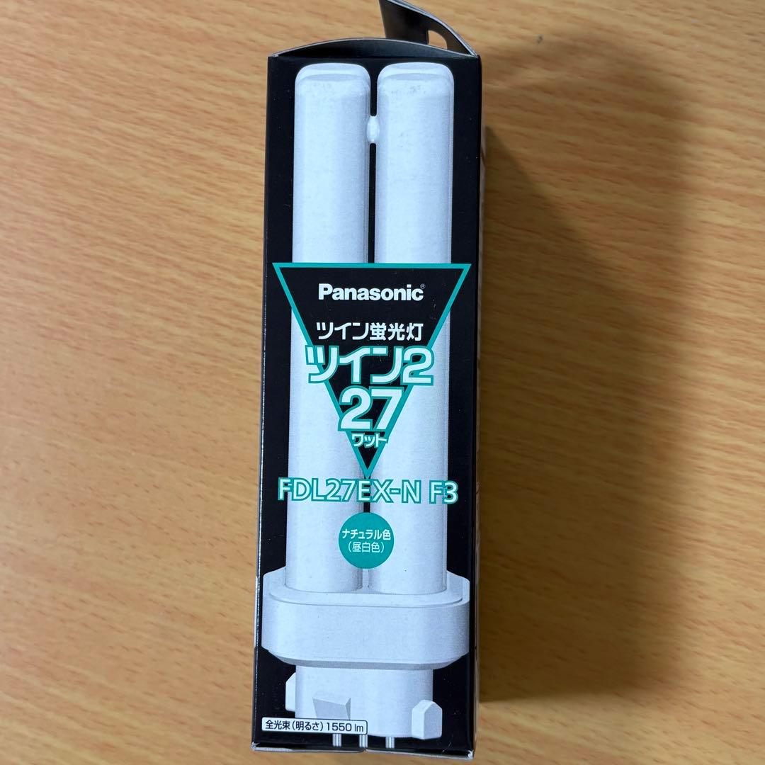 Panasonic ツイン蛍光灯 ツイン2 27ワット FDL27EX-N F3