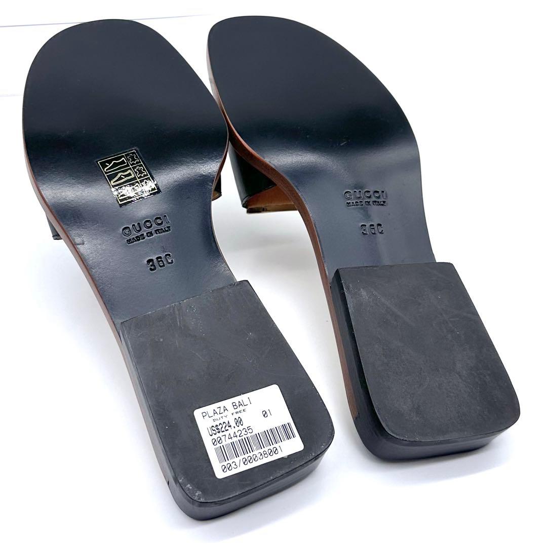 未使用✨GUCCI グッチ コンフォートサンダル レディース 36C 23cm位