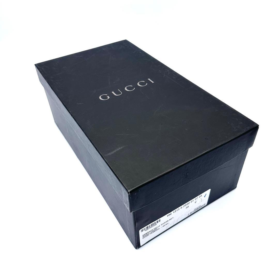 未使用✨GUCCI グッチ コンフォートサンダル レディース 36C 23cm位