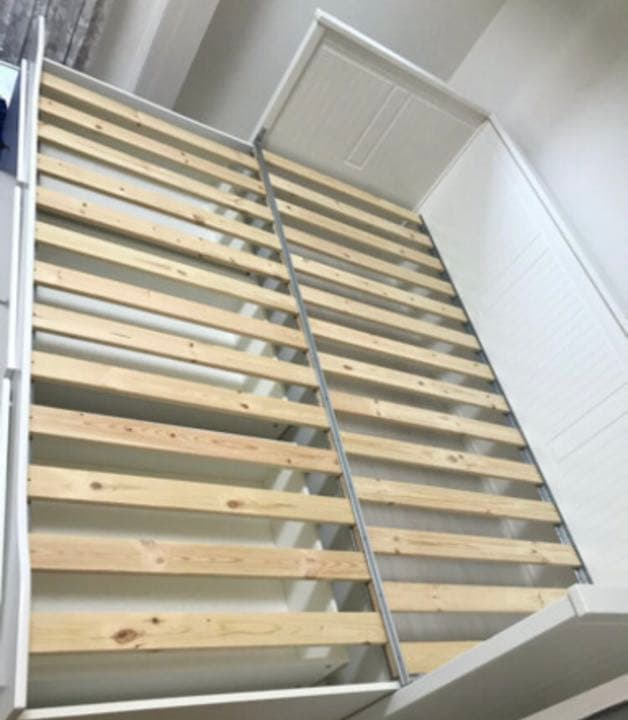 イケア IKEA ヘムネス hemnes ベッドフレーム　組立説明書つき