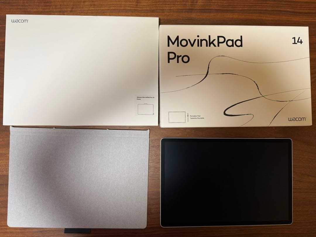 Wacom MovinkPad Pro 14 カバー付き