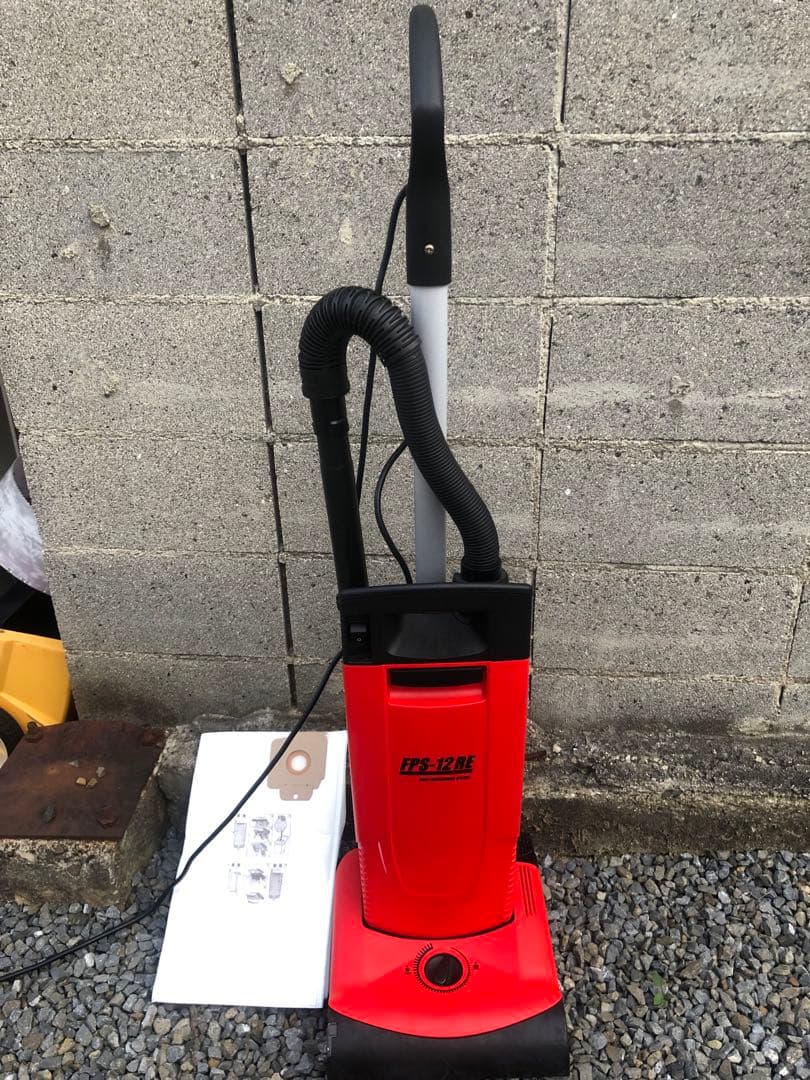 掃除機 FPS-12RE 赤色 キャニスター型