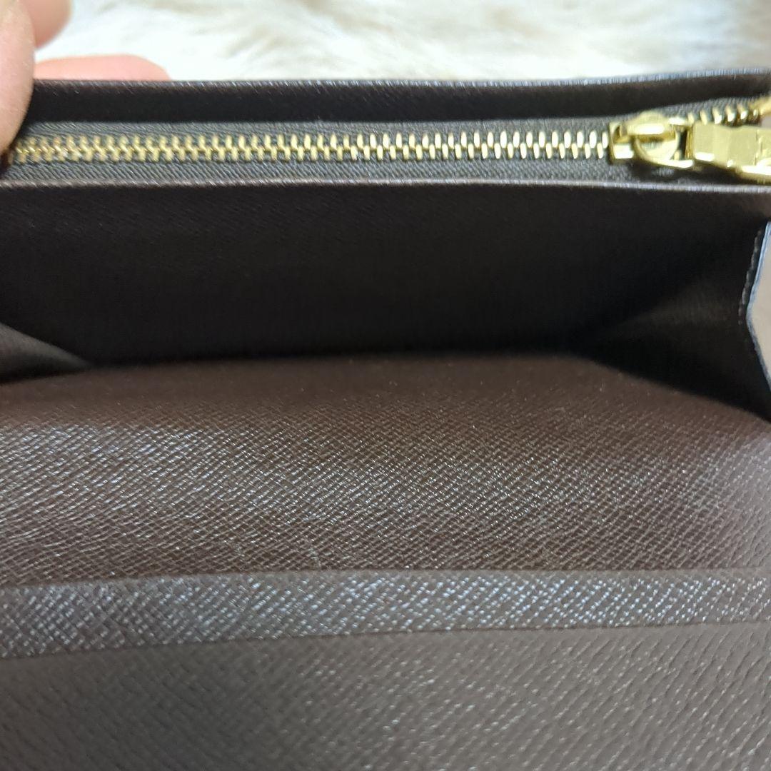 ダミエ　折り財布　外観美品　難あり