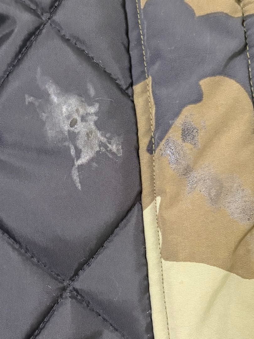 Carhartt カモフラージュ ダウンジャケット XL