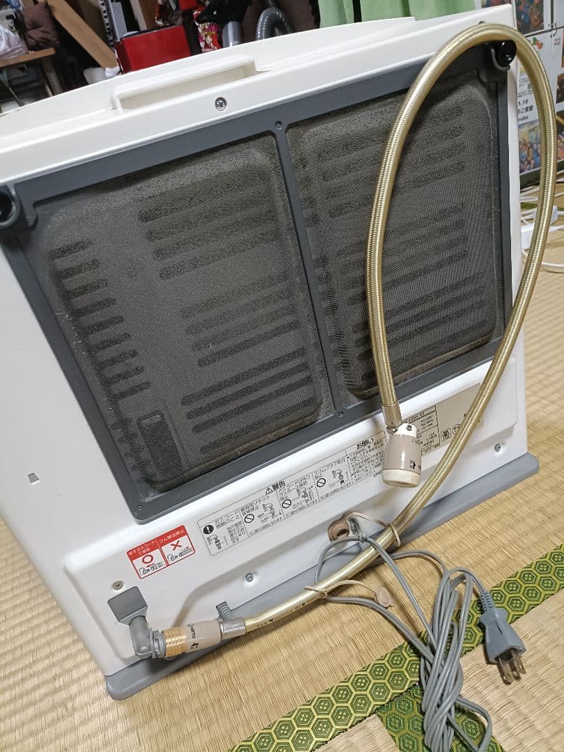 ⭐ ノーリツ ガスファンヒータ 都市ガス13A ガスホース付き