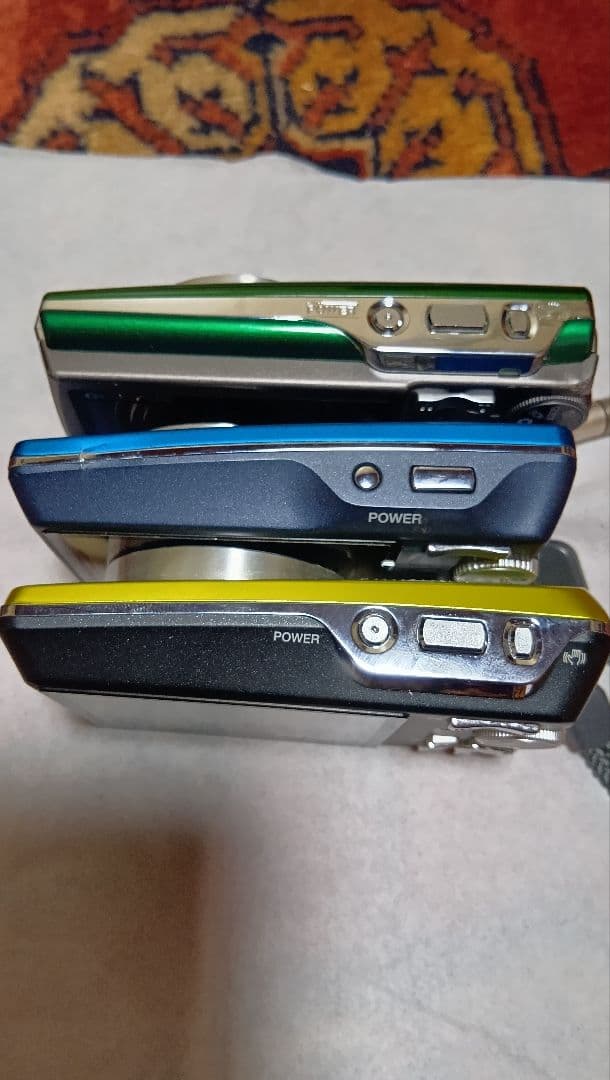 OLYMPUS μデジタルカメラ3台セートジャンク