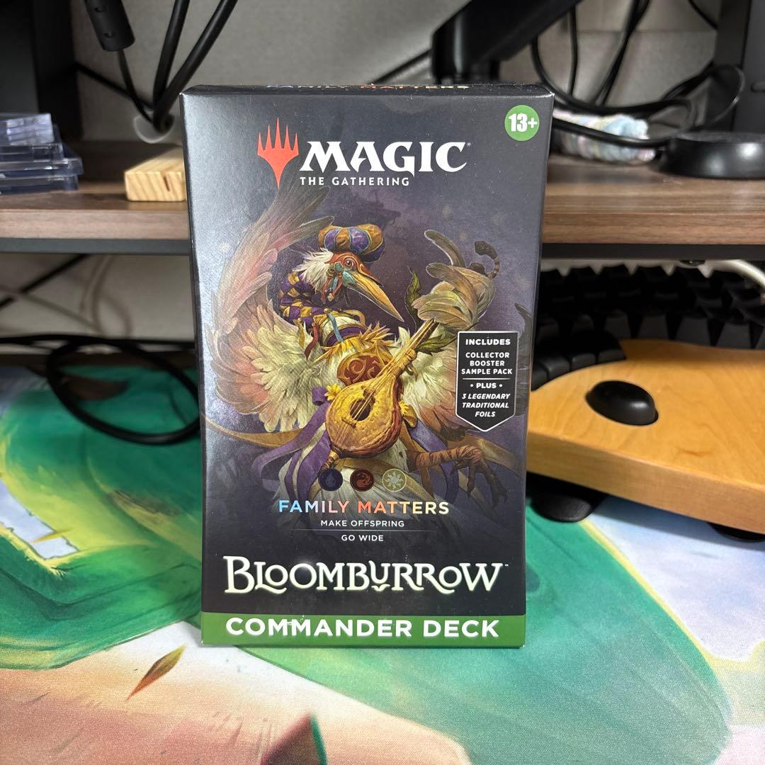 家族が第一/Family Matters 統率者　未開封　英語版