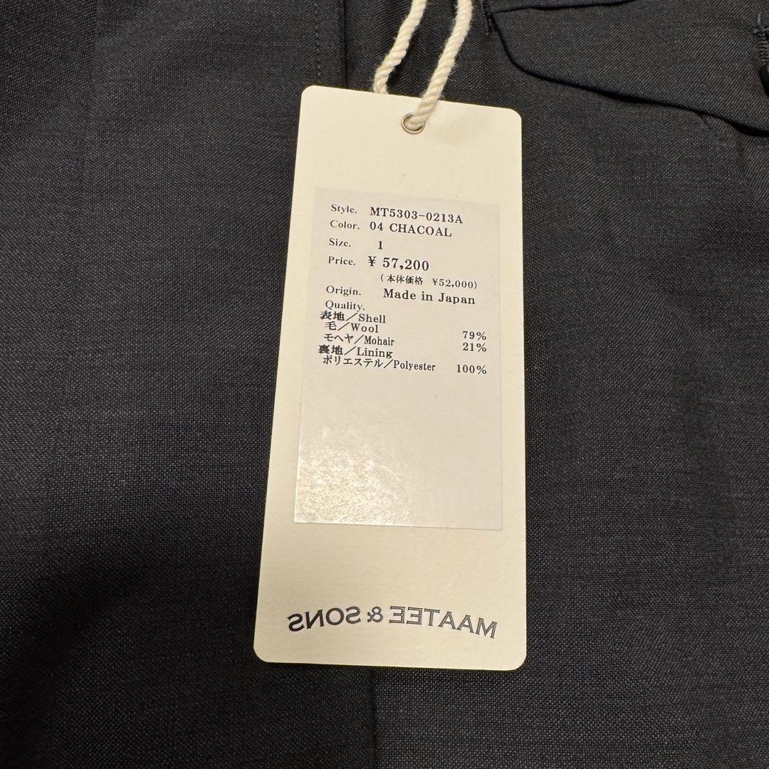 パンツ 25AW MAATEE&SONS FOREVER SLACKS TYPE2 1