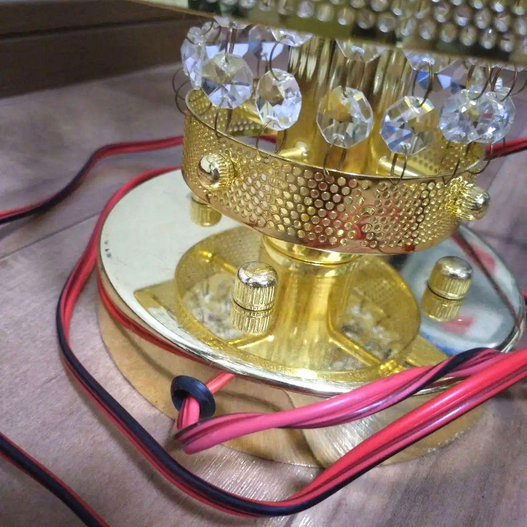 デコトラ　円柱型スタンド　シャンデリア　 送料込み