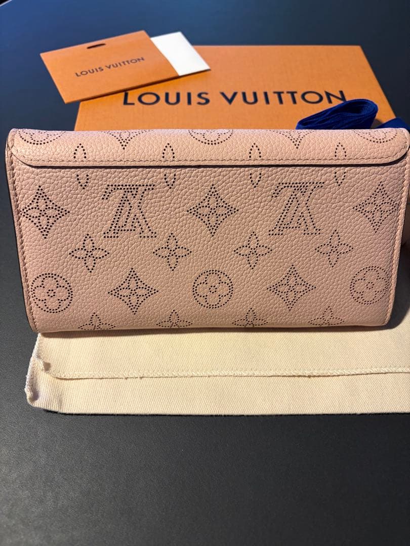 Louis Vuitton マヒナ ポルトフォイユイリス 長財布マグノリアピンク