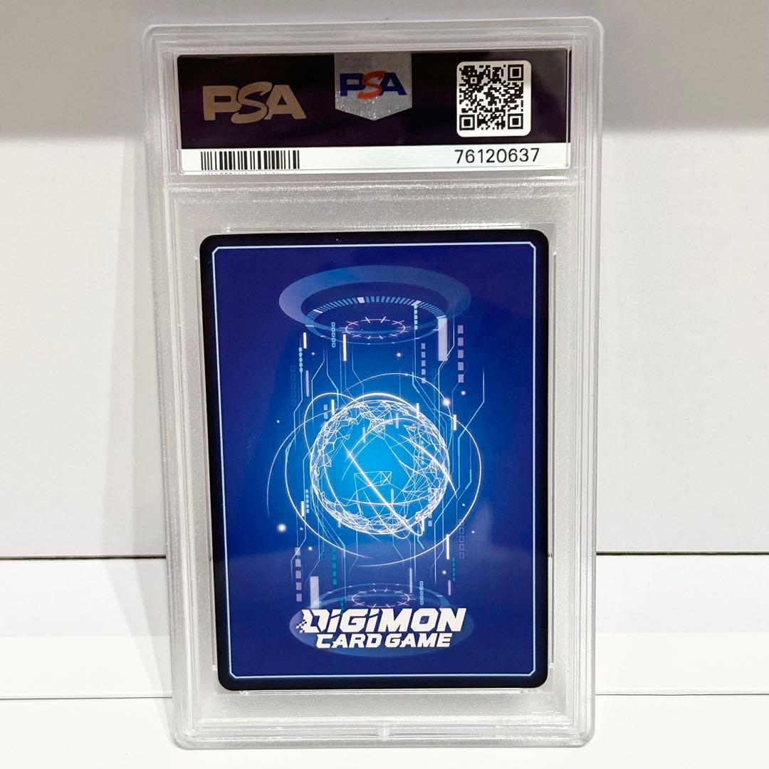 A*G様 デジモンカード オメガモン 白 SR パラレル PSA10